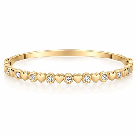 Adoration Heart Bracelet - Gold / Small - Bracelets