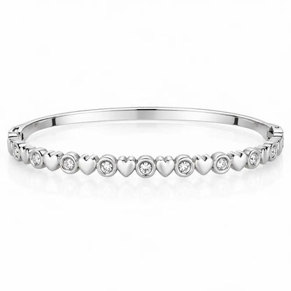 Adoration Heart Bracelet - Silver / Small - Bracelets