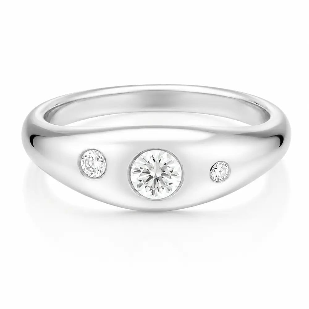 Afterglow Ring - Silver / 3 - Rings
