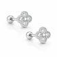 Alexandra Stud Earrings - Silver - Earrings