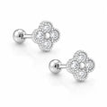 Alexandra Stud Earrings - Silver - Earrings