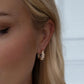 Alice Pearl Hoop Earrings - Earrings