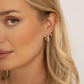 Alice Pearl Hoop Earrings - Earrings