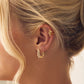 Alice Pearl Hoop Earrings - Earrings