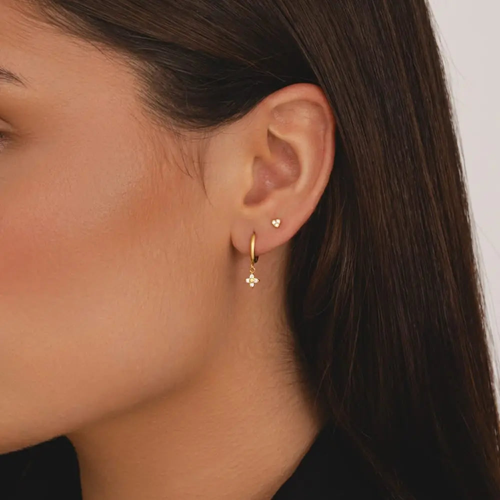 Alix Hoop Earrings - Earrings