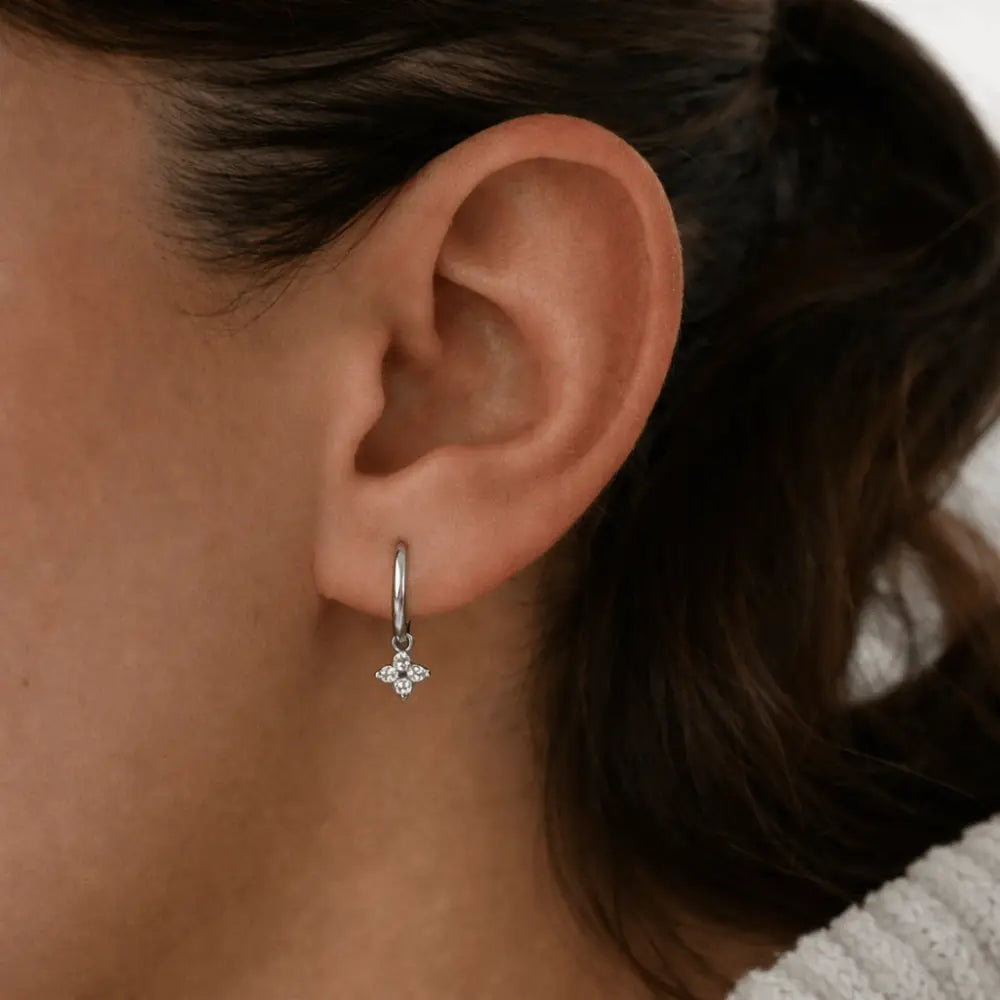 Alix Hoop Earrings - Earrings