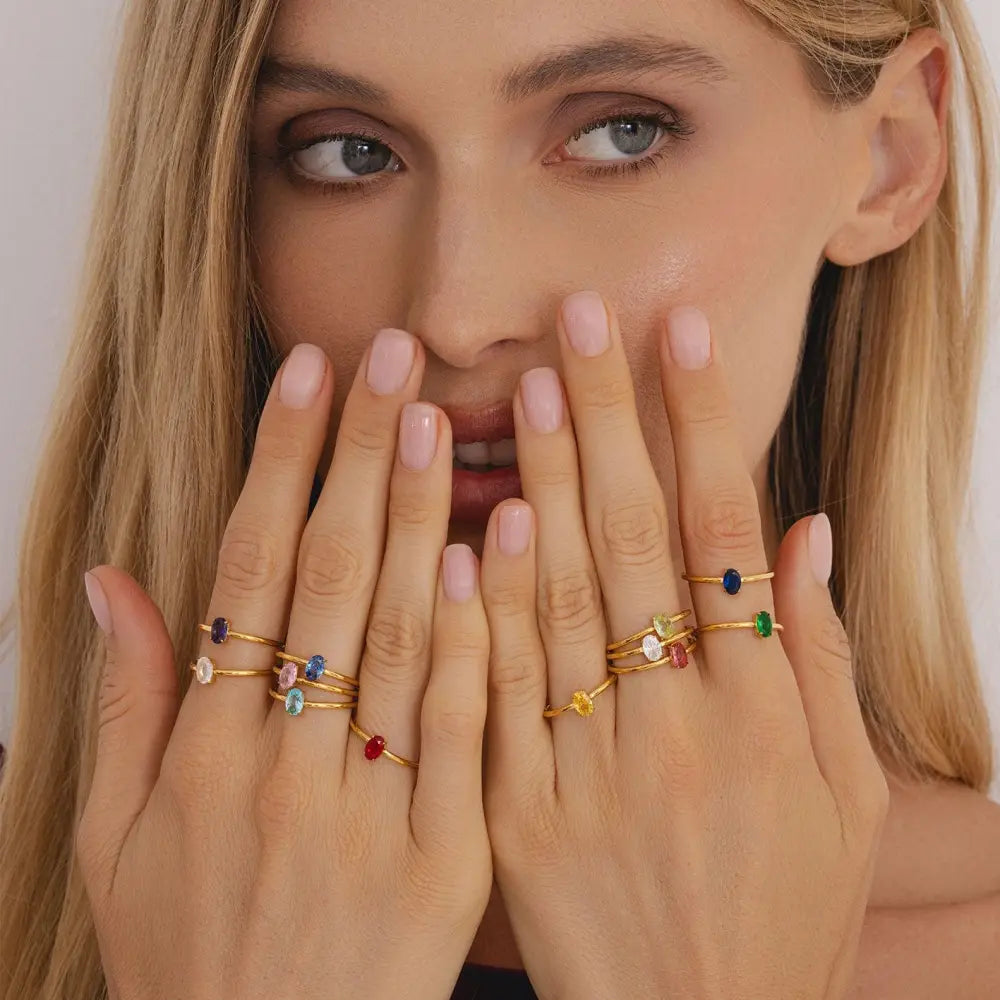 Always Birthstone Ring - Rings