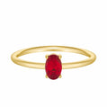 Always Birthstone Ring - Gold / 6 / January - Rings