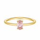 Always Birthstone Ring - Gold / 6 / October - Rings