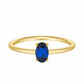 Always Birthstone Ring - Gold / 6 / September - Rings