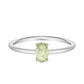 Always Birthstone Ring - Silver / 6 / August - Rings
