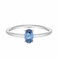 Always Birthstone Ring - Silver / 6 / December - Rings