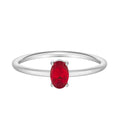 Always Birthstone Ring - Silver / 6 / January - Rings