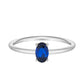 Always Birthstone Ring - Silver / 6 / September - Rings