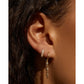 Amaretto Gold Huggie Earrings - Earrings