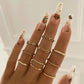 Amelia Plain Band Ring - Rings
