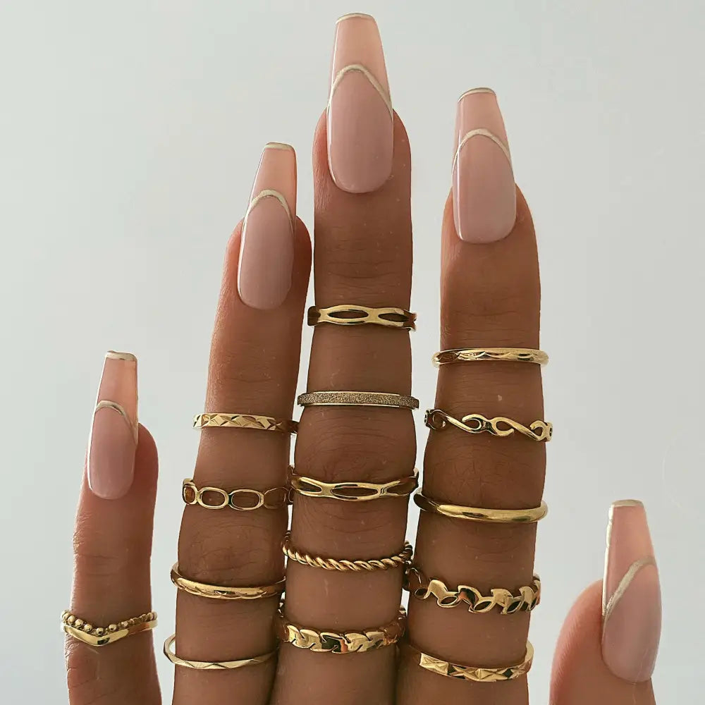 Amelia Plain Band Ring - Rings