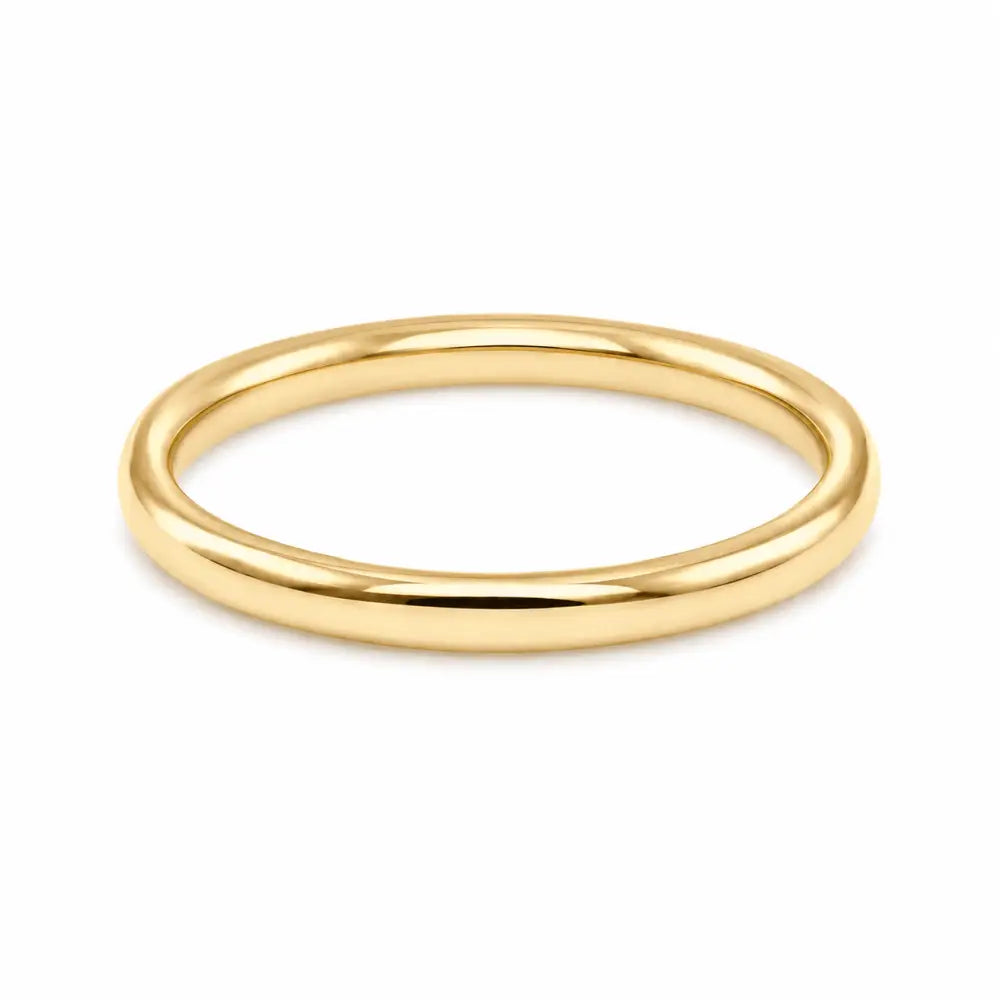 Amelia Plain Band Ring - Gold / 3 - Rings
