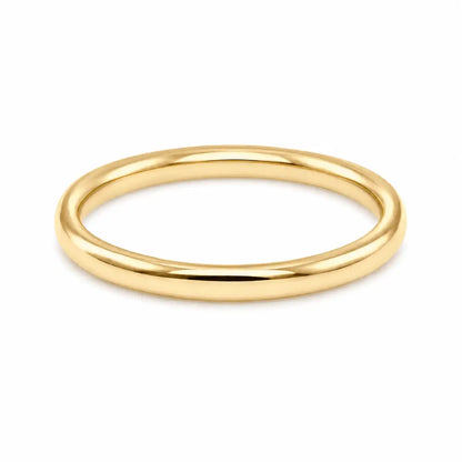 Amelia Plain Band Ring - Gold / 3 - Rings