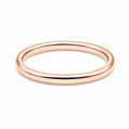 Amelia Plain Band Ring - Rose Gold / 3 - Rings