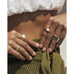 Amira Gold and Pearl Ring - Rings