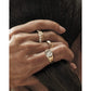 Amira Gold and Pearl Ring - Rings