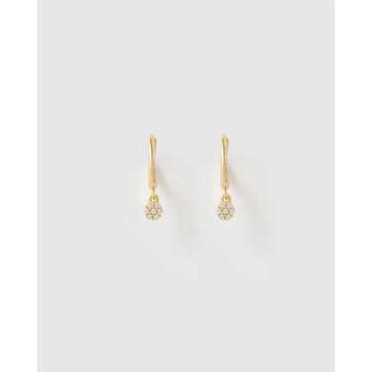 Annabelle Gold Hoop Earrings - Earrings
