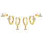 Annie Earring Set - Gold - Earrings