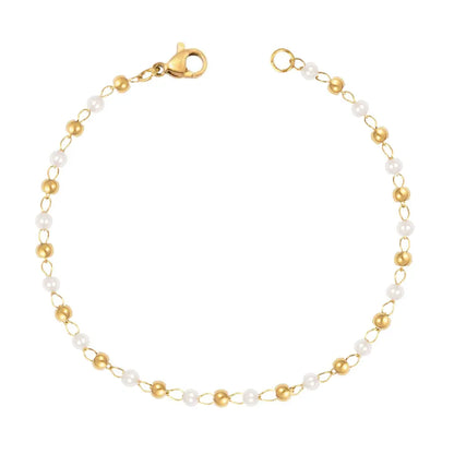 Antalya Pearl Bracelet - Gold / Small - Bracelets