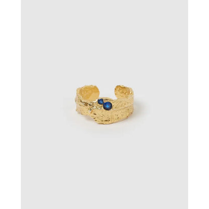 Anya Adjustable Ring - Sapphire / One Size - Rings
