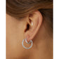 Arabella Hoop Earrings - Earrings
