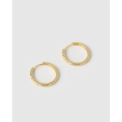 Arabella Hoop Earrings - Gold - Earrings