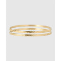 Archie Double Gold Bracelet Stack - Small - Bracelets