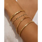 Archie Double Gold Bracelet Stack - Bracelets