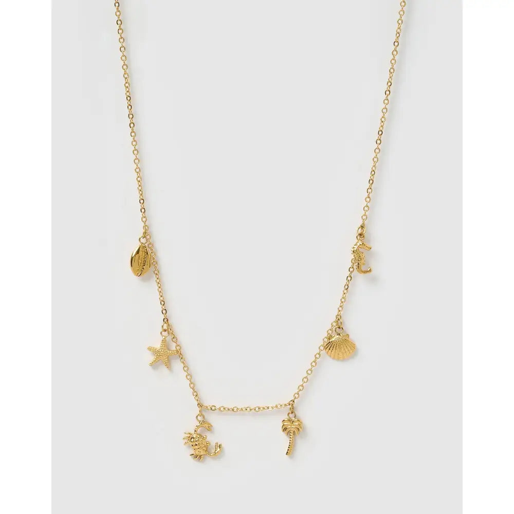 Ariel Gold Necklace - Necklaces