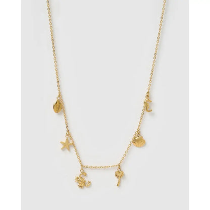 Ariel Gold Necklace - Necklaces