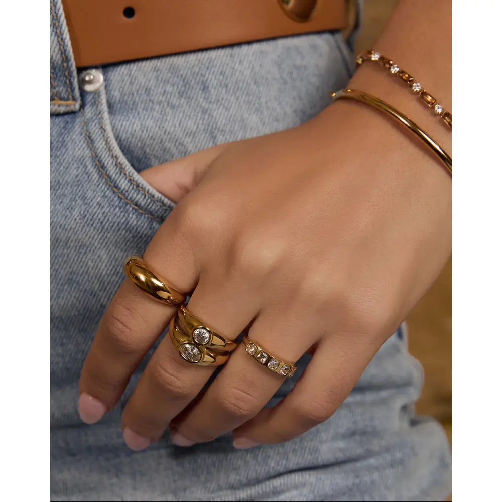 Aro Gold Ring - Rings