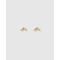 Arrow Gold Stud Earrings - Earrings