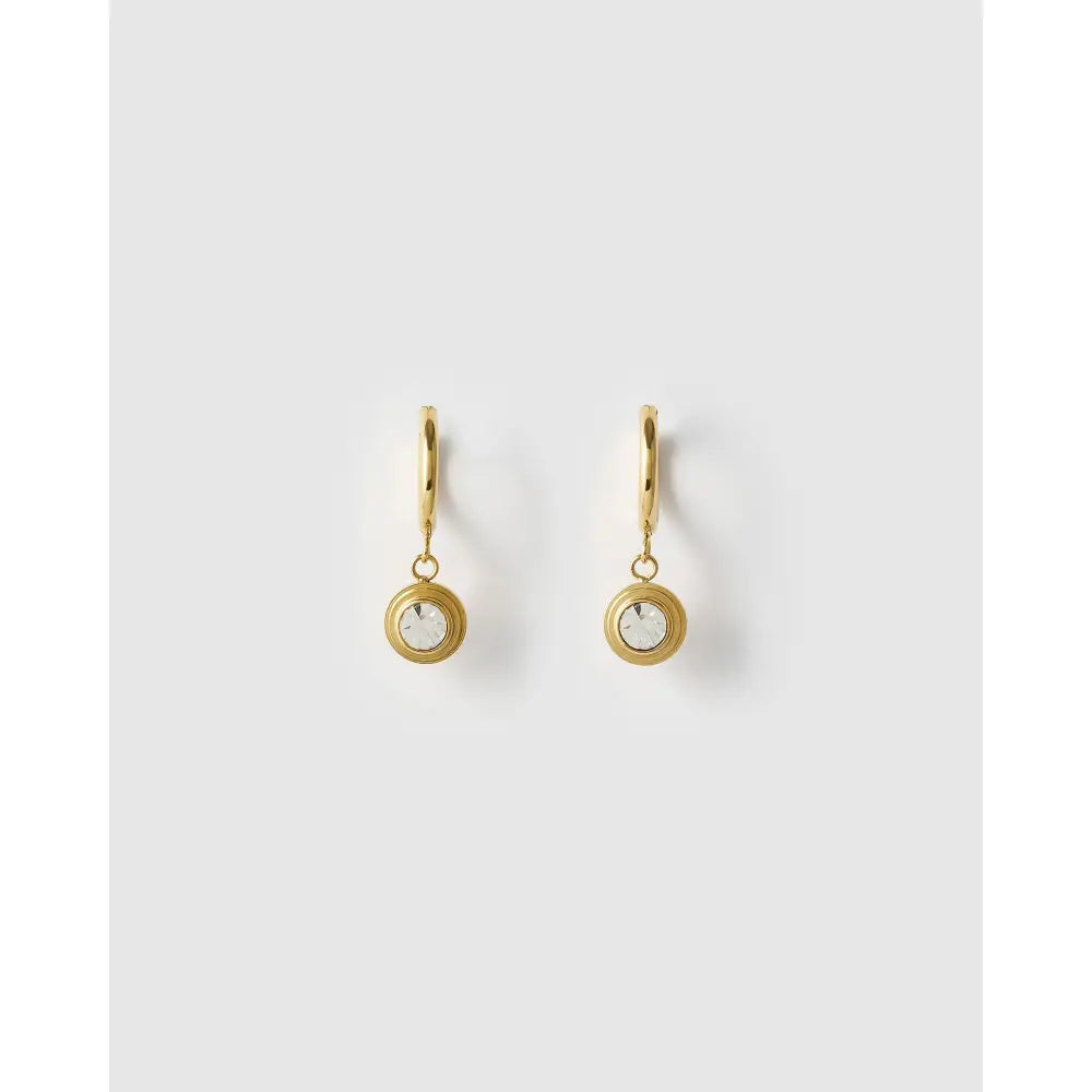 Asher Gold Charm Earrings - Earrings