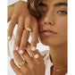 Aster Gold Signet Ring - Rings