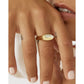 Aster Gold Signet Ring - Rings