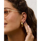 Astra Triple Star Gold Stud Earrings - Earrings
