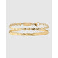 Atelio Bracelet Stack - Gold - Bracelets