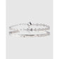 Atelio Bracelet Stack - Silver - Bracelets