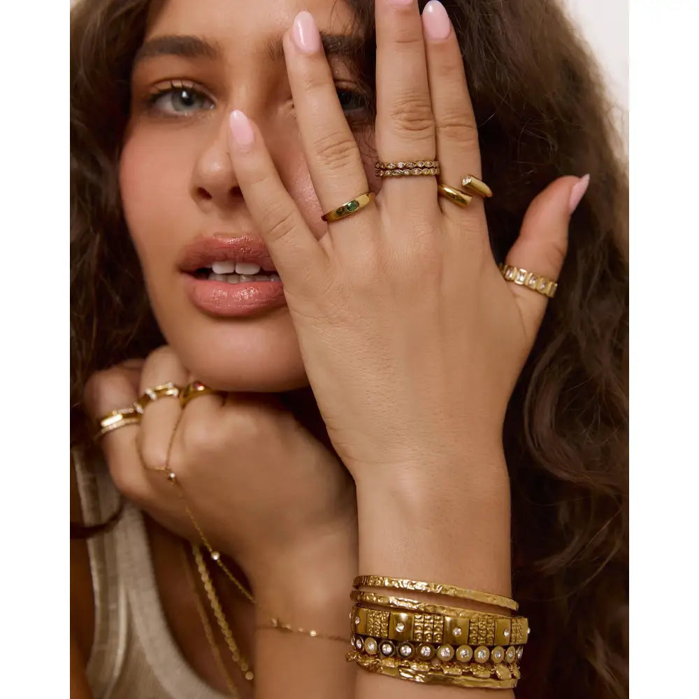 Aurelie Gold Ring - Rings