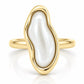 Aveline Pearl Ring - Gold / 6 - Rings