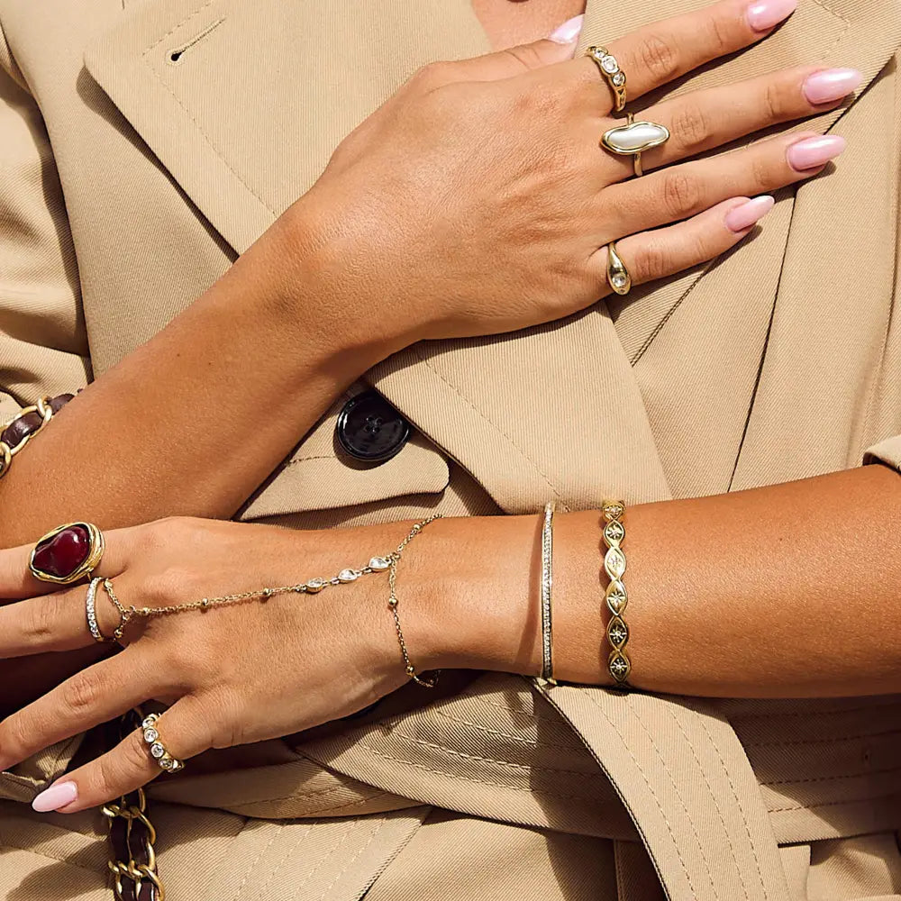 Aveline Pearl Ring - Rings