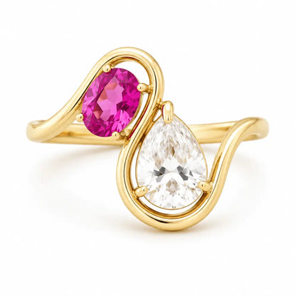Azalea Ring - Gold / 5 - Rings