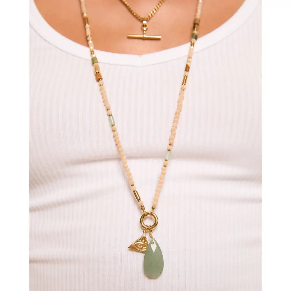 Azura Gold Necklace - Necklaces