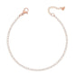 Bardot Tennis Bracelet - Rose Gold / Small - Bracelets
